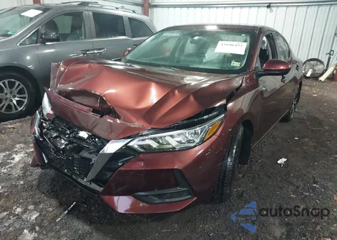 2021 Nissan Sentra Sv Xtronic Cvt z USA, uszkodzony, nr VIN 3N1AB8CV0MY221598